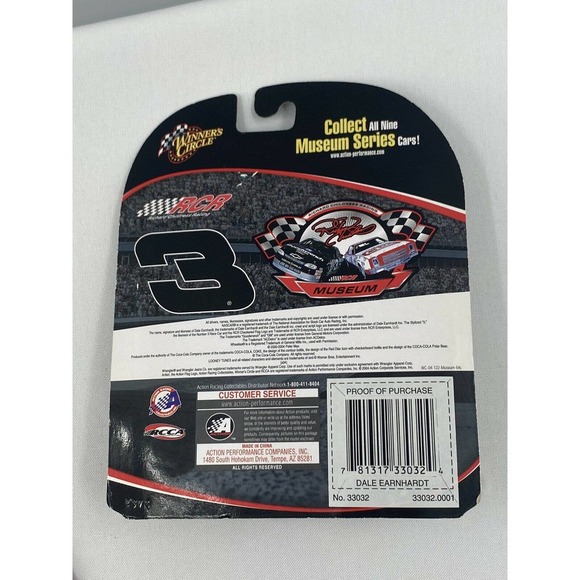 Winners Circle Museum Series 1 Dale Earnhardt #3 Wrangler Chevy Monte Carlo - Picture 3 of 5